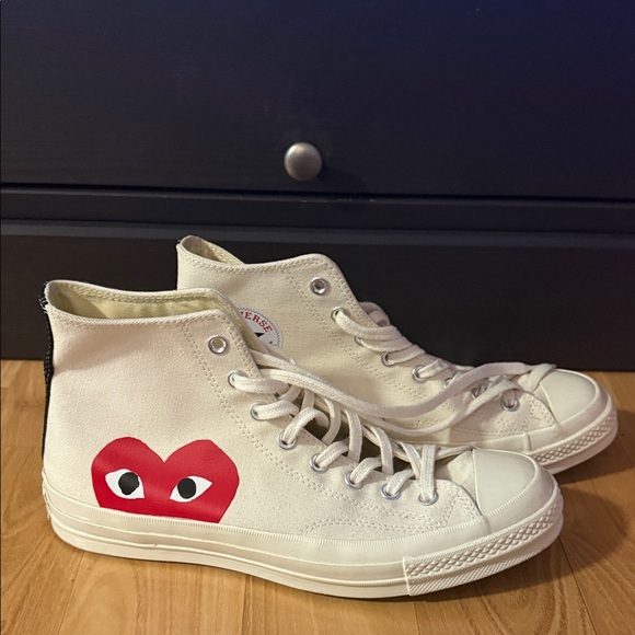 Solefly Converse White High-Tops - Picture 1 of 7